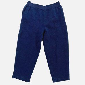 St. John Collection by Marie Gray Navy Blue Santana Knit Crop Pants Size 6